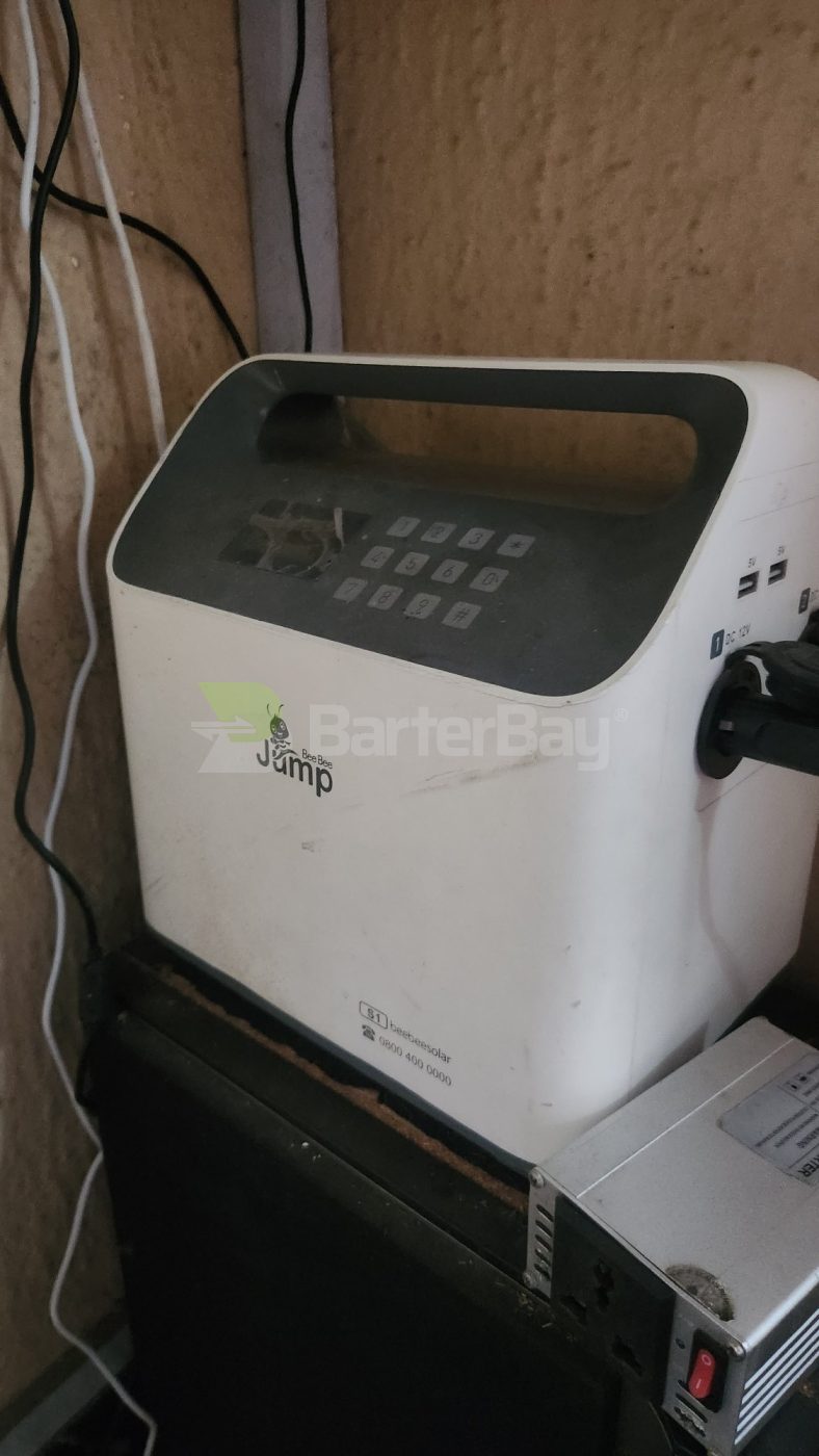 Portable Inverter With Solar Panel